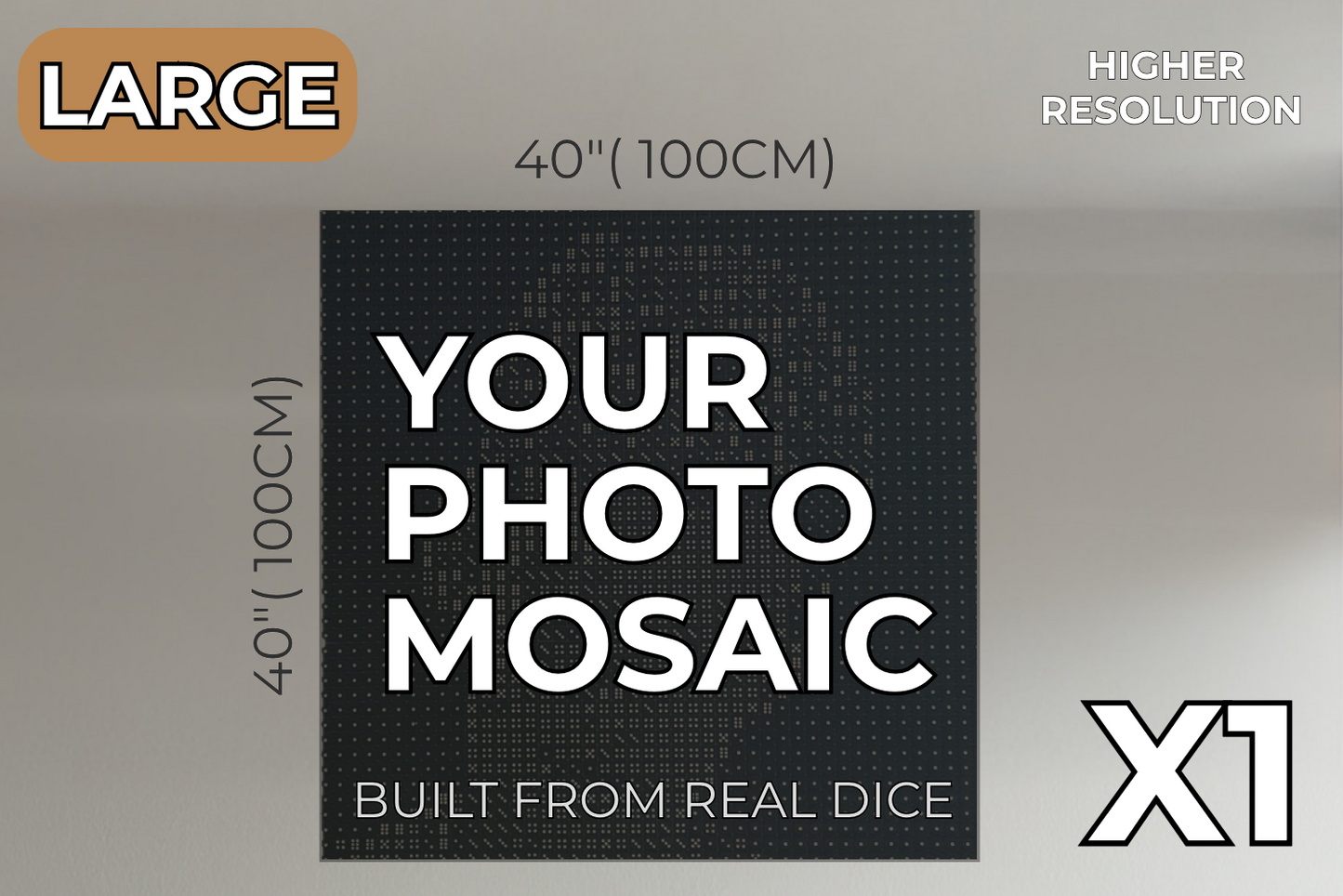 PicDice Mosaic Kit | Pre-Order Discount (Ships July 2026)